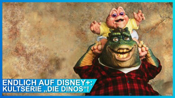 Ab sofort endlich auf Disney+: DIE DINOS!