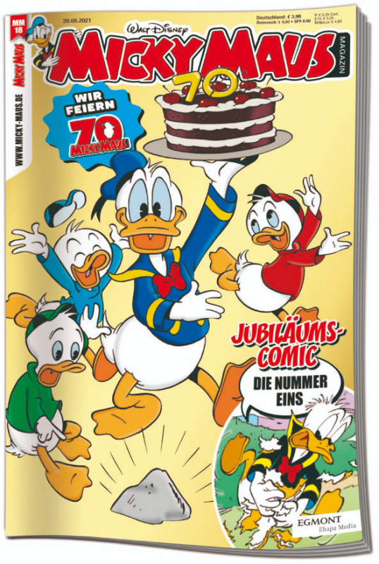 Micky Maus Magazin 18 / 2021 - Die Jubiläumsausgabe