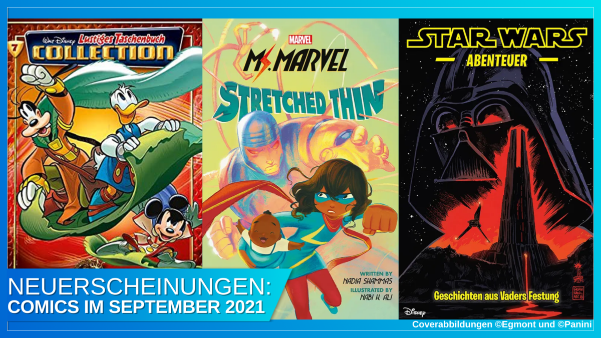 Disney Comic-Schau September 2021: Mickymago und Co. sind wieder da! 67 Coverbild Blogbeitrag Comics 09 2021 mit Banner