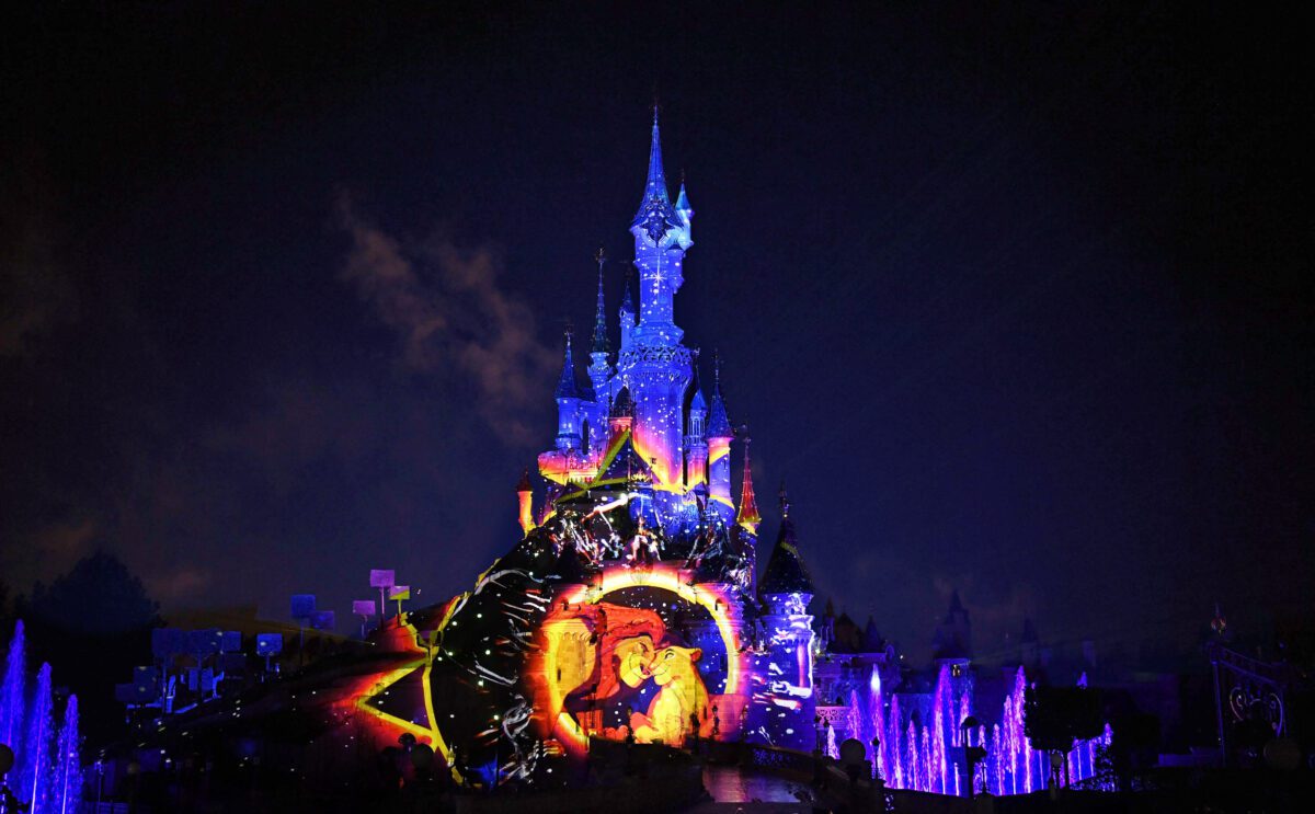 Disney Illuminations in Disneyland Paris