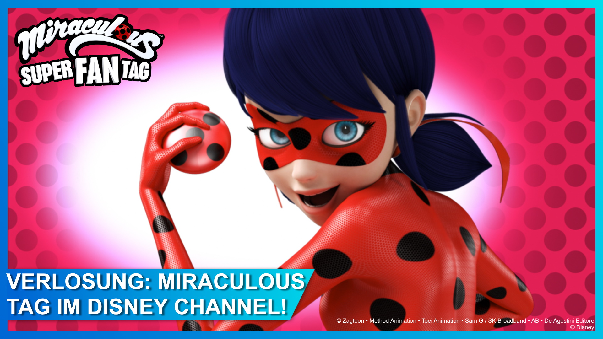 Gewinnspiel: Miraculous-Tag im Disney Channel