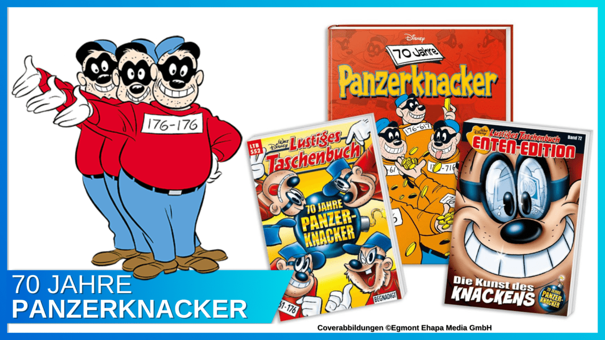 Wir feiern: 70 Jahre Panzerknacker - 70 Jahre missglückte Raubzüge auf Dagoberts Geldspeicher 64 Cover PK