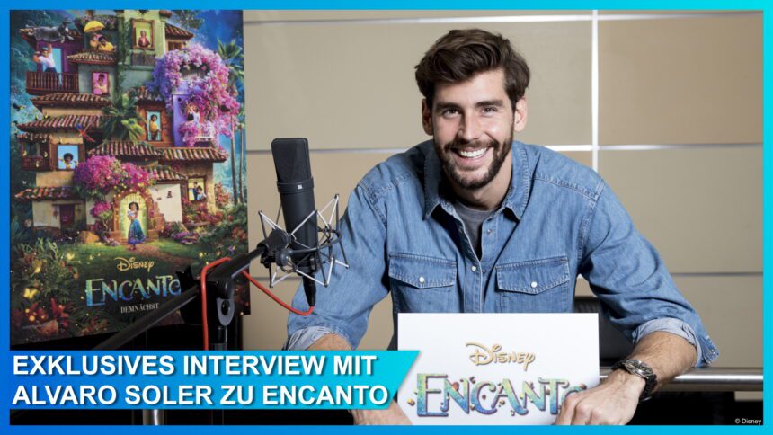 Interview: Alvaro Soler spricht Camilo und singt den Titelsong „Oruguitas“ in ENCANTO!