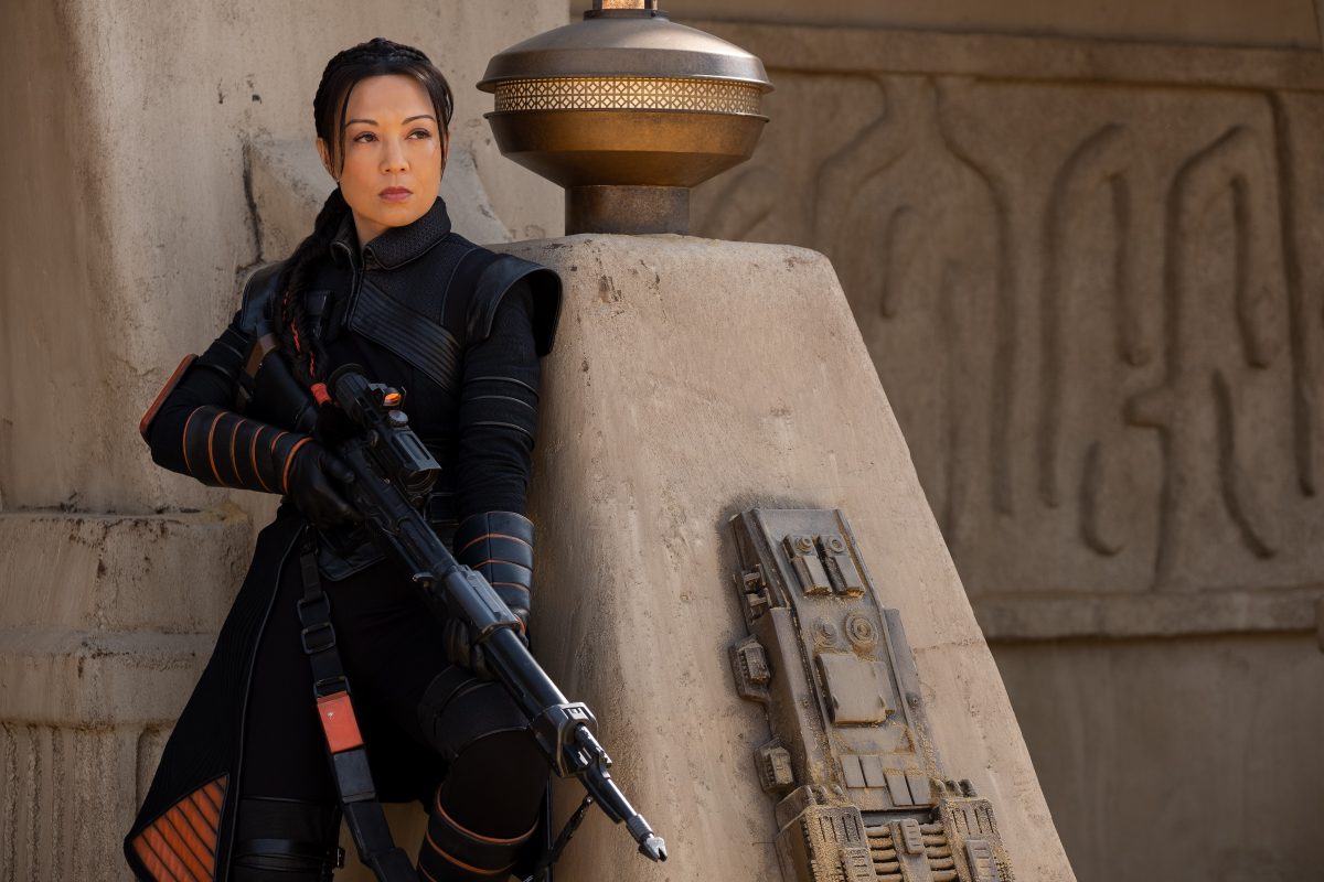Ming-Na Wen als Fennec Shand in Das Buch von Boba Fett