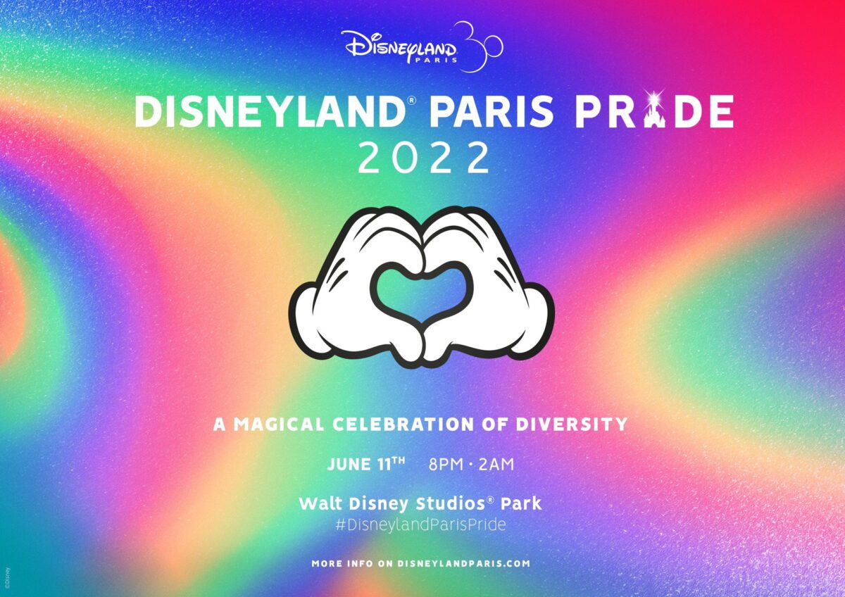 Disneyland Paris - Alle Programm Highlights, Neuheiten und Angebote zu der grandiosen Geburtstagsfeier zum 30. Jubiläum ab März 2022 20 Disneyland Paris Pride 2022