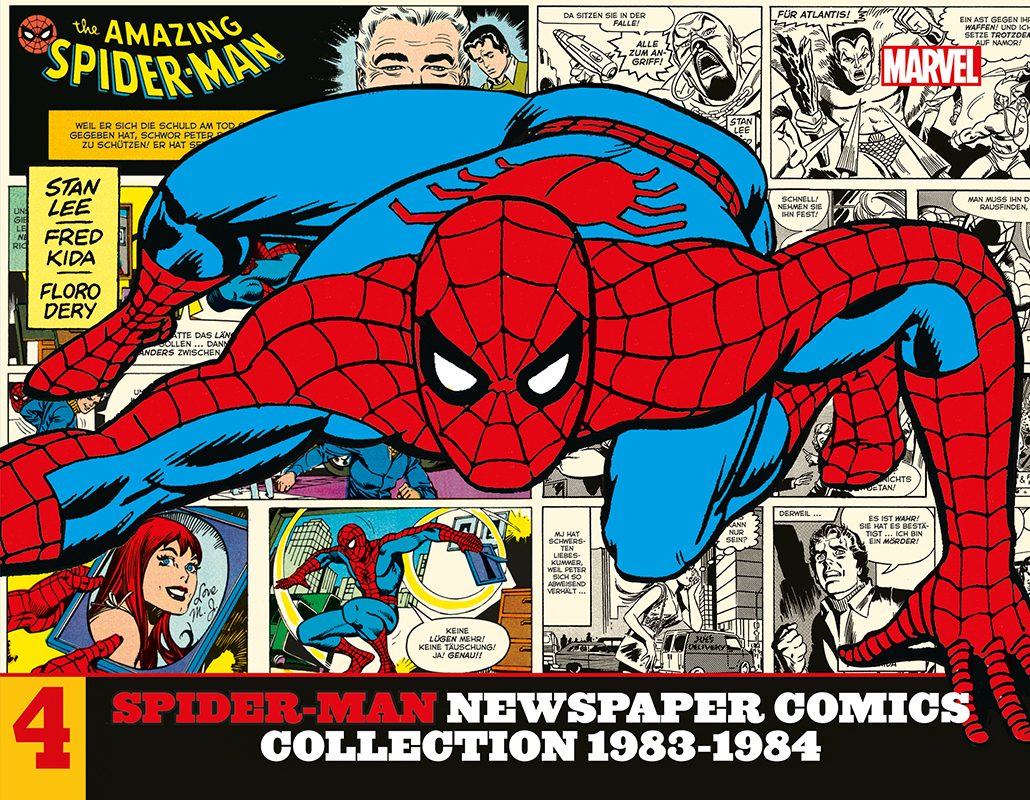 spider man newspaper comics collection 4 dnews004 cover