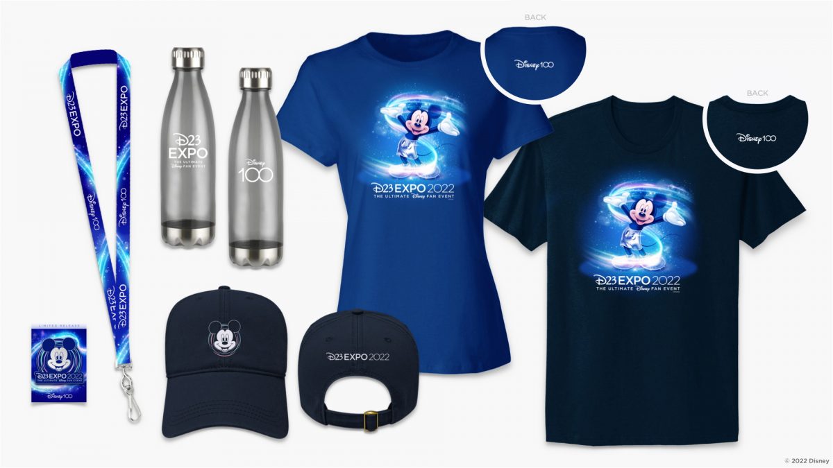 Exklusives D23 Expo Merchandise, das mit den Tickets vorbestellt werden kann