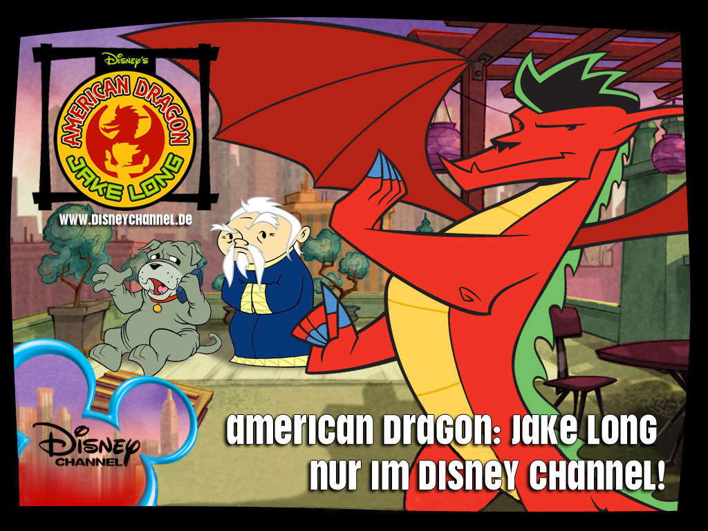 American Dragon: Jake Long Season 1 Poster Wallpaper