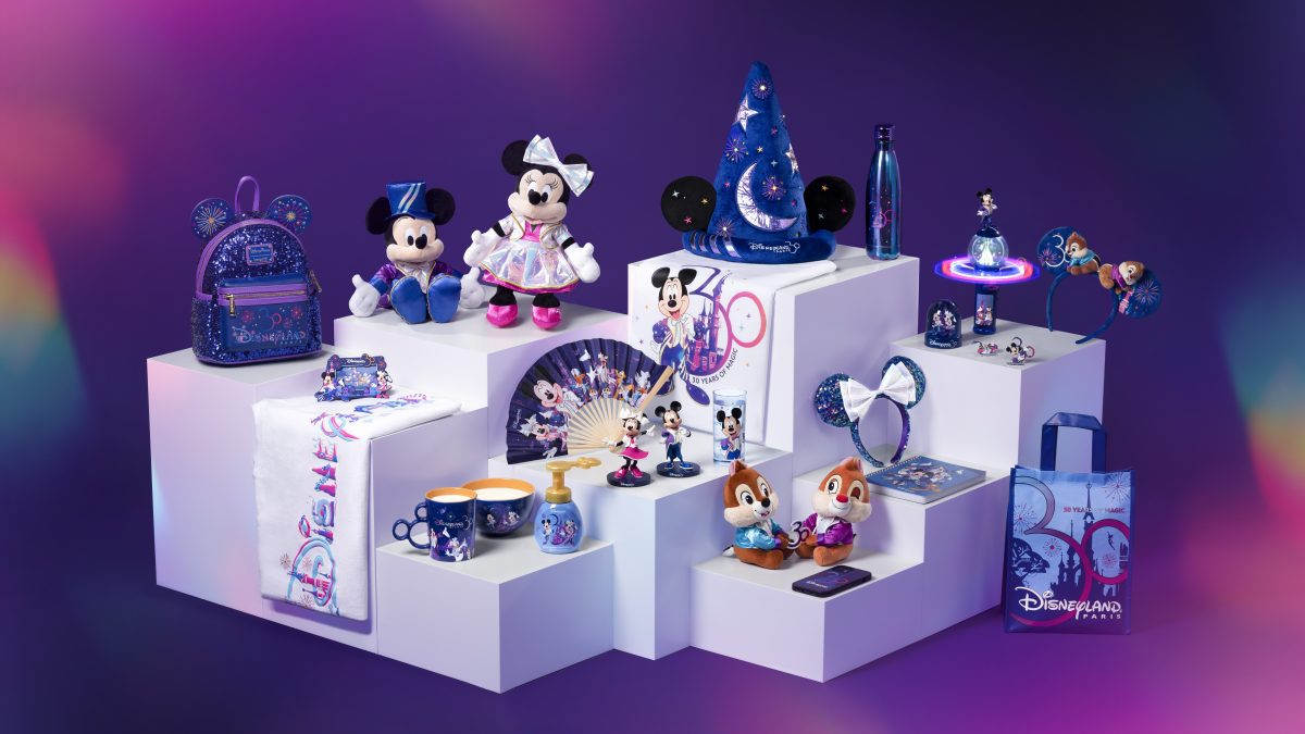 Neue Details & Programm zur Feier vom 30. Geburtstag von Disneyland Paris - inklusive innovativer Drohnen-Show! 20 Disneyland Paris 30 Merch 1
