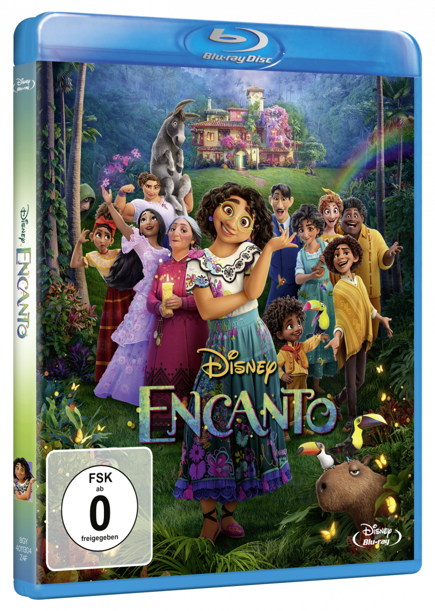 Der Zauber von Disneys ENCANTO auf DVD und Blu-ray - jetzt vorbestellen: ab 10. Februar 2022 erhältlich! 6 Disneys Encanto auf Blu-ray