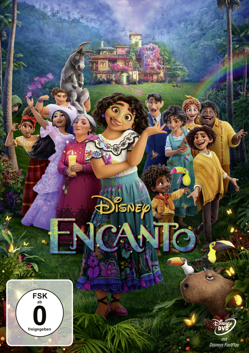 Der Zauber von Disneys ENCANTO auf DVD und Blu-ray - jetzt vorbestellen: ab 10. Februar 2022 erhältlich! 3 Disneys Encanto auf DVD