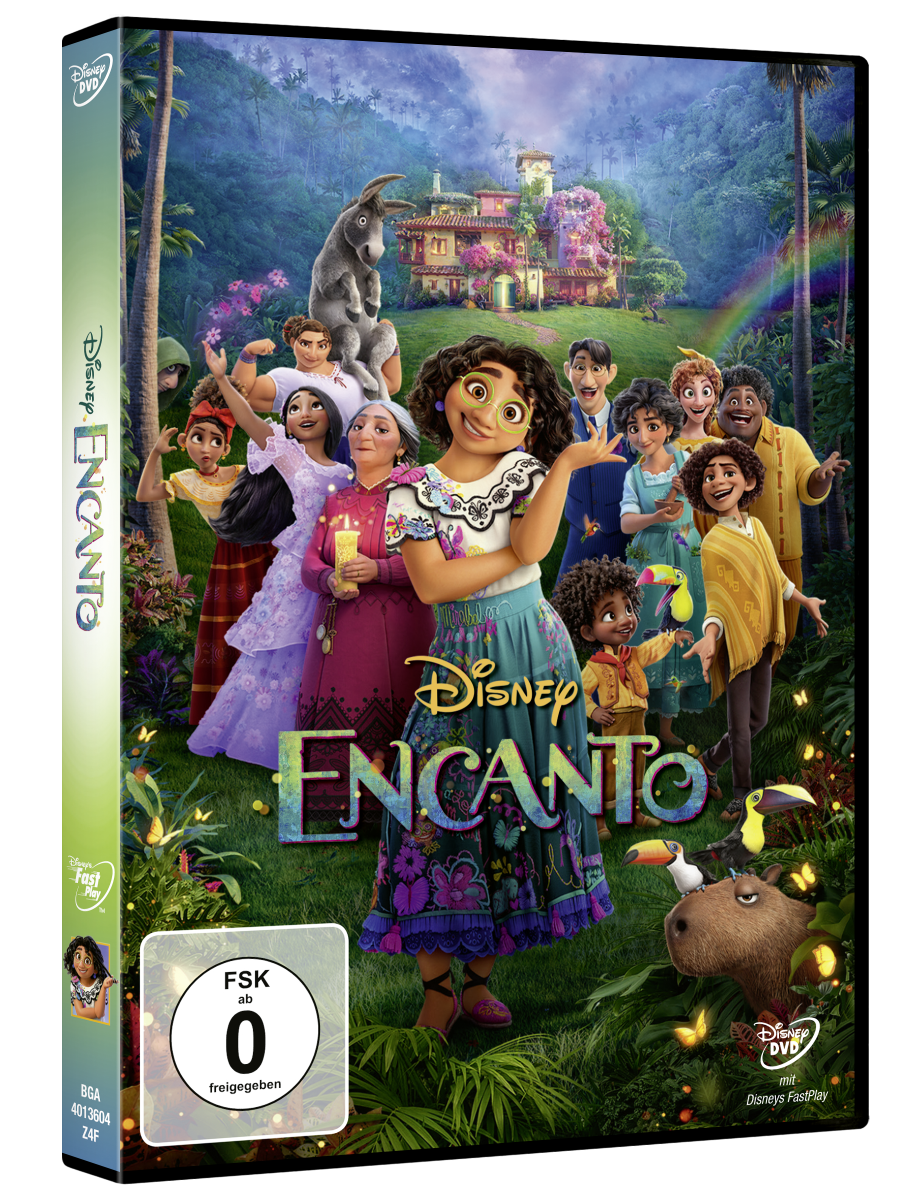 Der Zauber von Disneys ENCANTO auf DVD und Blu-ray - jetzt vorbestellen: ab 10. Februar 2022 erhältlich! 4 Disneys Encanto auf DVD
