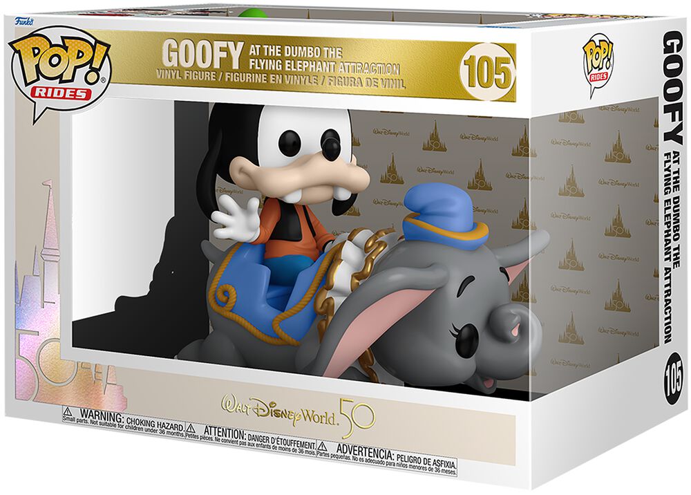 Funko Pop! Walt Disney World 50th Anniversary Goofy Dumbo the Flying Elephant