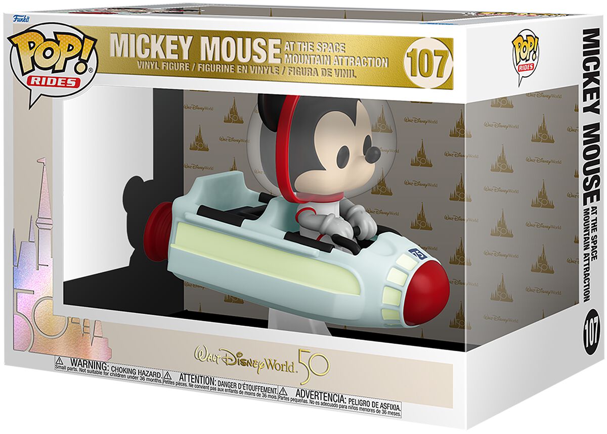 Funko Pop! Walt Disney World 50th Anniversary Mickey Mouse Space Mountain Ride