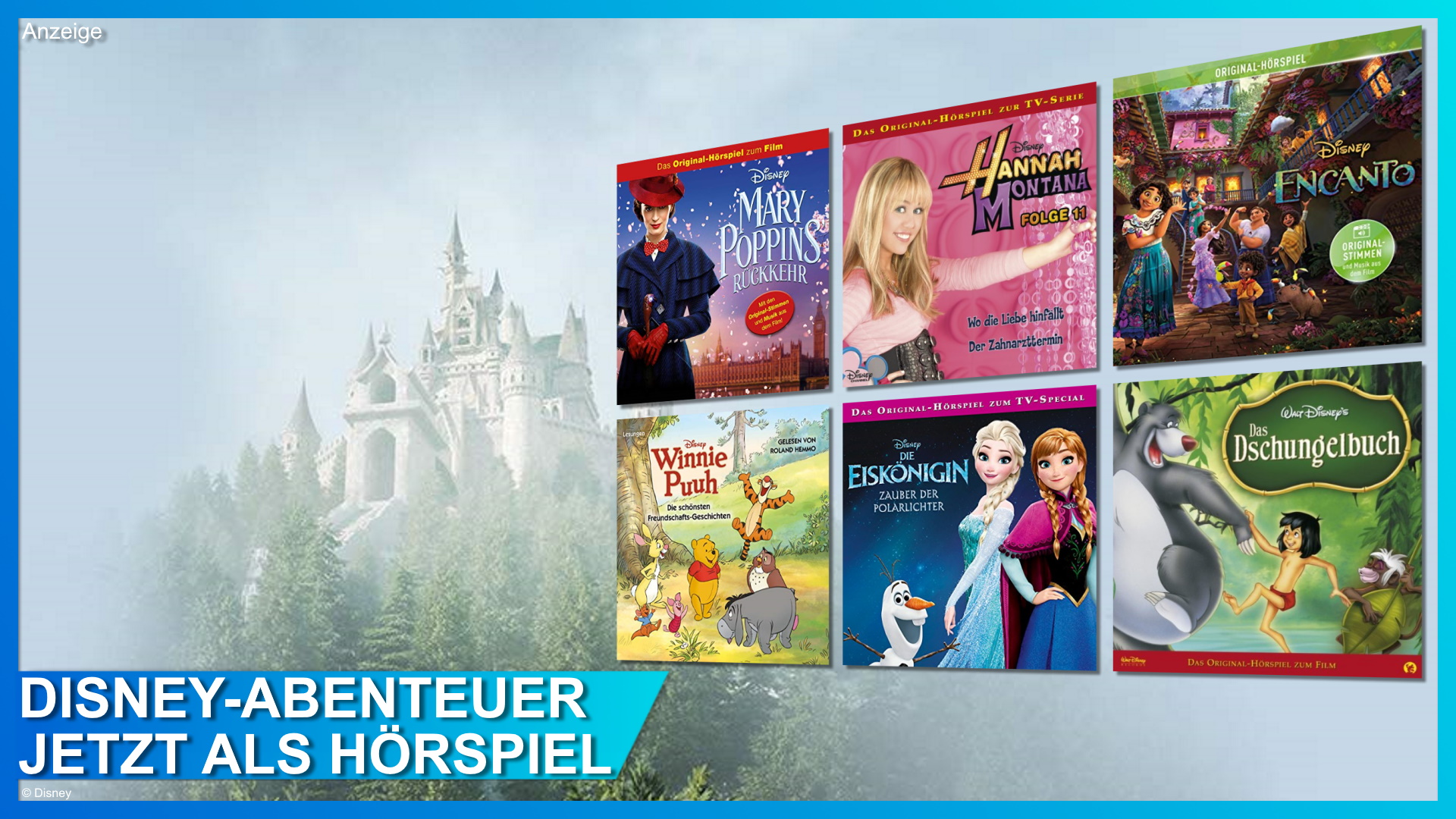 Disney Hörspiele bei Audible