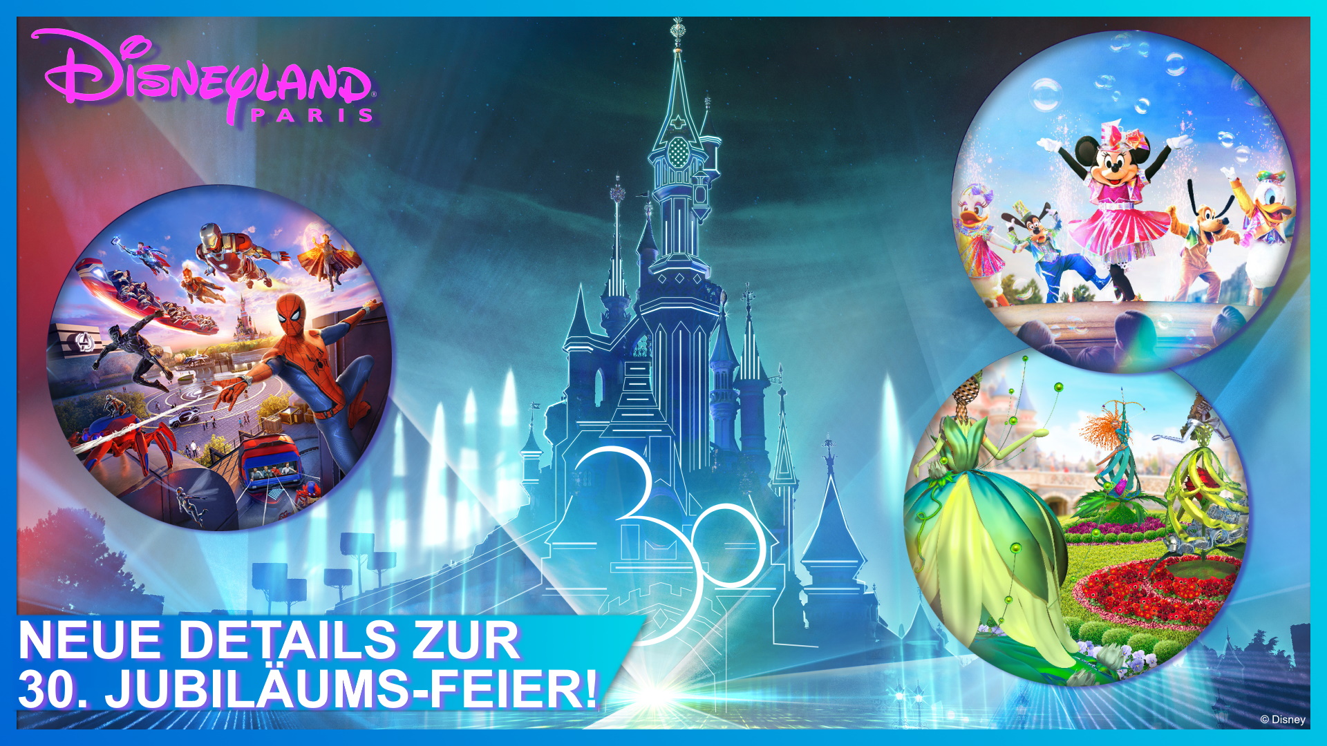 Disneyland Paris 30. Jubiläum Programm