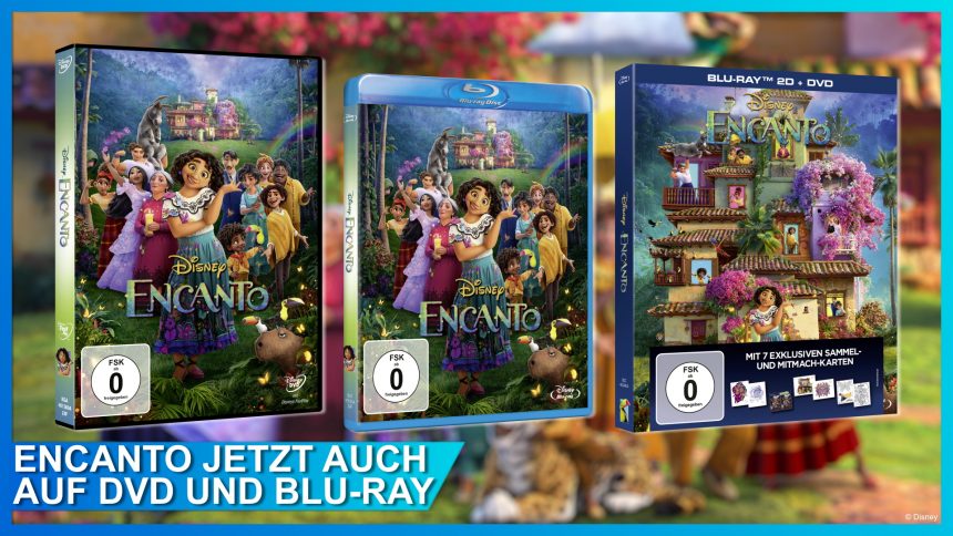 Der Zauber von Disneys ENCANTO auf DVD und Blu-ray – jetzt vorbestellen: ab 10. Februar 2022 erhältlich!