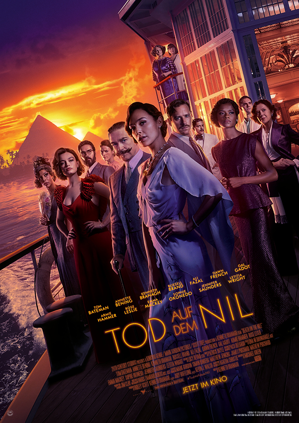 Rezension zu „Tod auf dem Nil“: Hercule Poirot in Ägypten 8 Poster zu Tod auf dem Nil