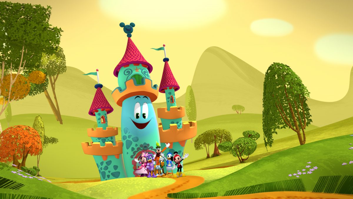 Micky Maus Spielhaus im Disney Channel