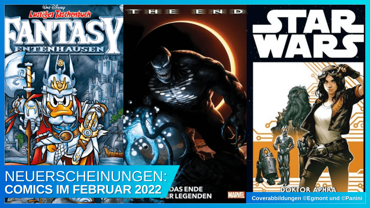 Disney Comics-Schau Februar 2022: Fantastisches! Heldenhaftes! Galaktisches! 60 Coverbild Blogbeitrag Comics 02 2022