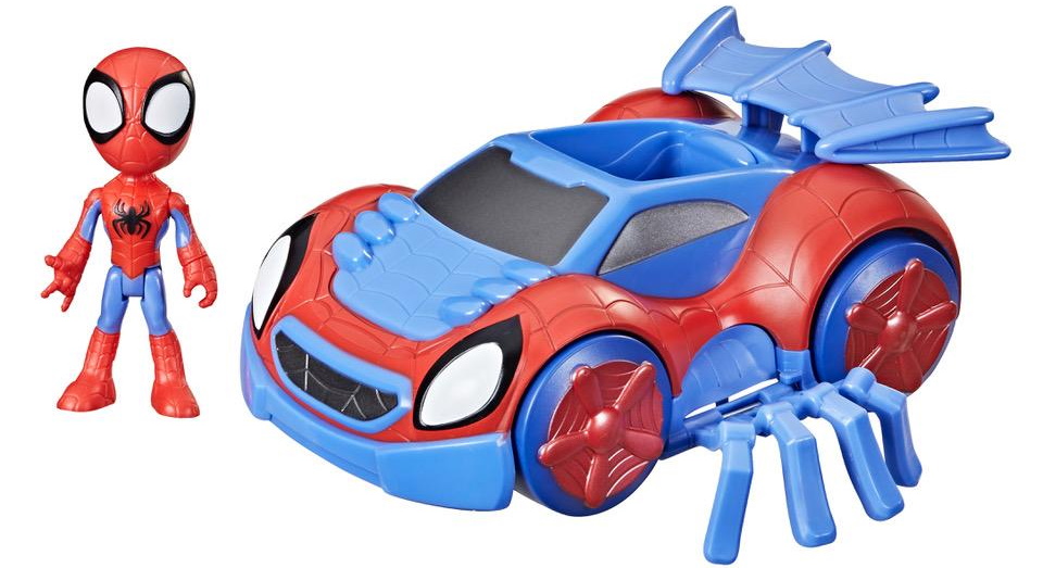 Gewinnspiel zum Serien-Neustart im Disney Channel: Marvel's Spidey und seine Super-Freunde 6 Spidey und seine Super-Freunde: WEB-Flitzer von Hasbro