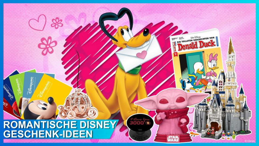 Romantische Geschenkideen zum Valentinstag am 14. Februar – im Disney-Style!