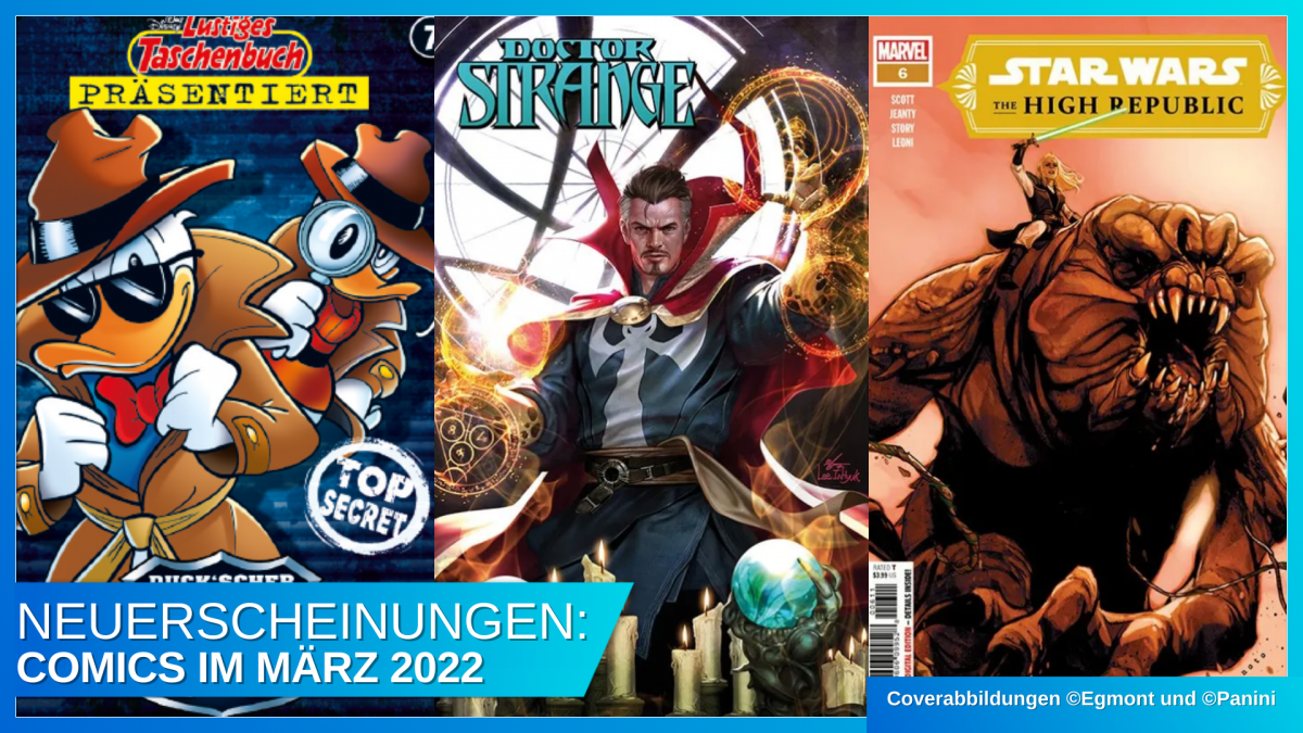 Disney Comics-Schau März 2022: So bunt wie der Frühling 59 Coverbild Blogbeitrag Comics 03 2022