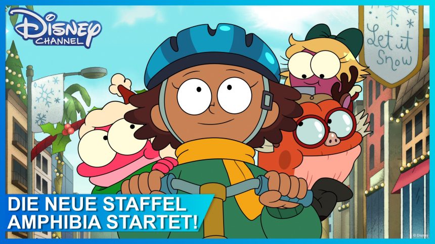 Die 3. Staffel der Animationsserie “Amphibia”: ab 4. April im Disney Channel!