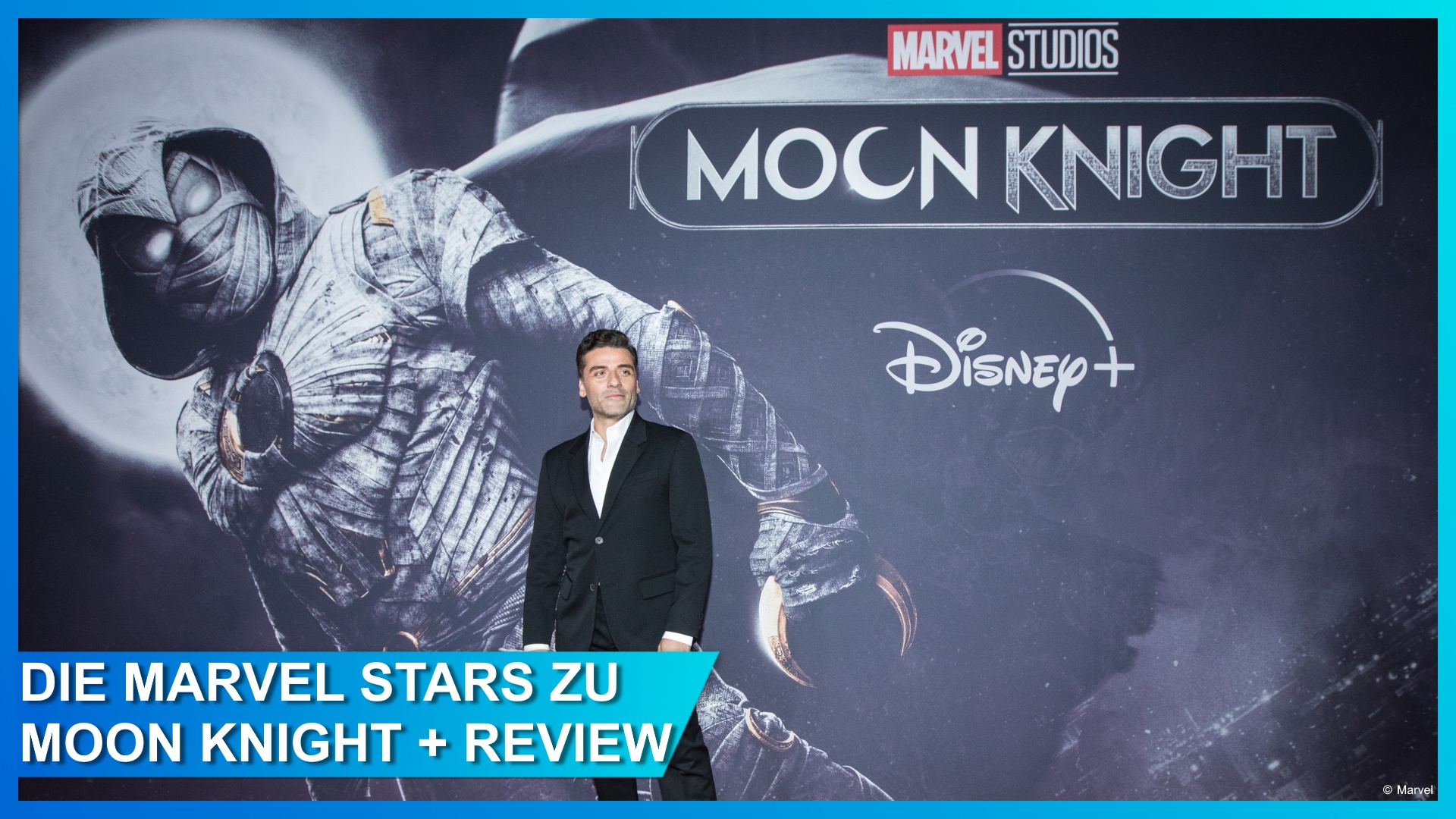 Moon Knight Pressekonferenz mit Oscar Isaac