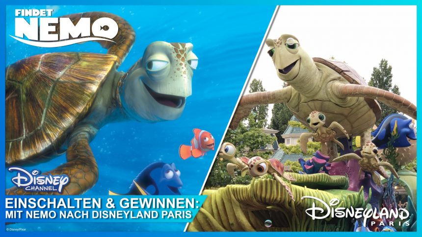 Gewinnspiel-Tipp: „Findet Nemo“ am Freitag um 20:15 im Disney Channel ansehen und Abenteuerreise nach Disneyland Paris gewinnen!