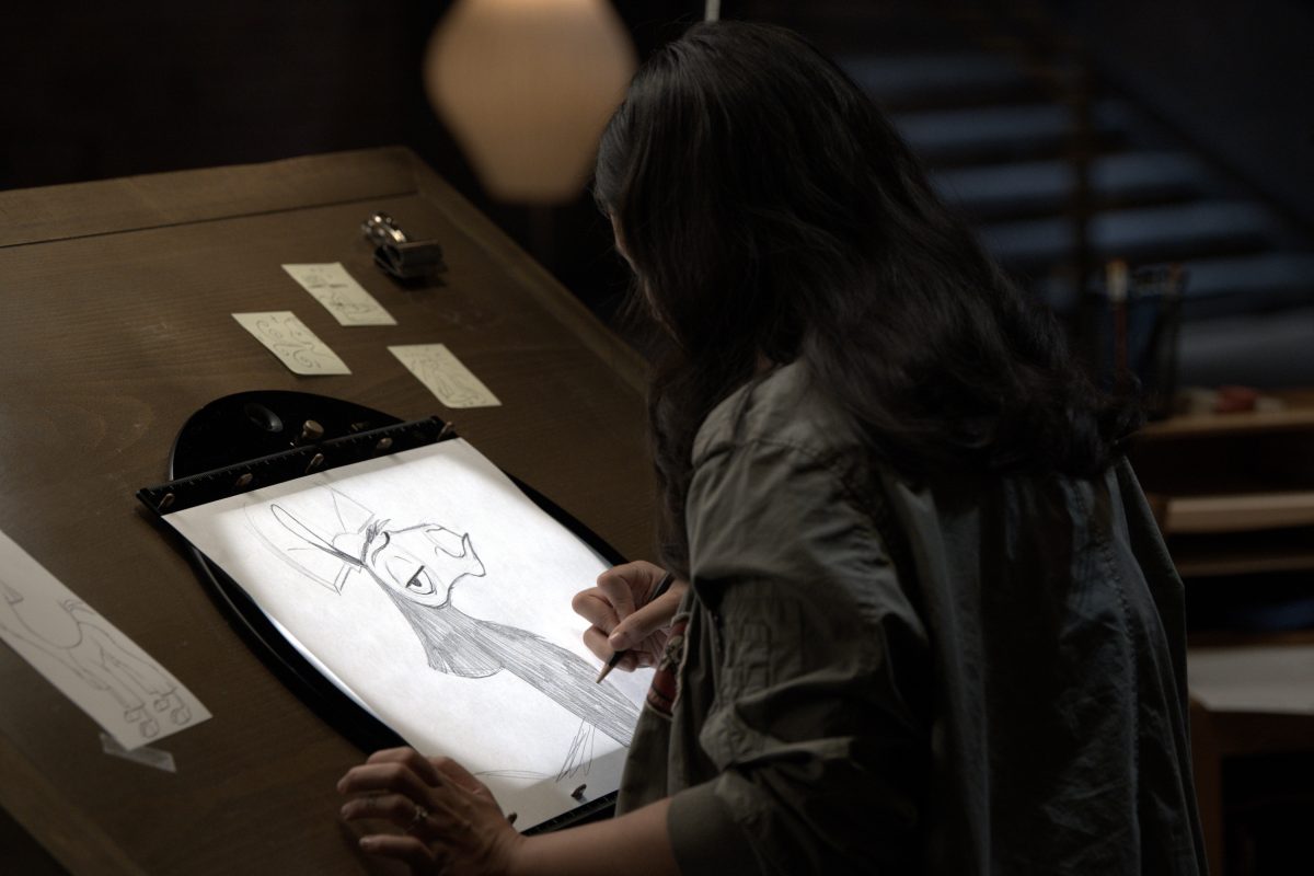 Dschinni-Animator Eric Goldberg: "Die handgezeichnete 2D Animation hat die Disney Studios nie verlassen" - SKETCHBOOK ab Mittwoch auf Disney+ 16 Gabby Capili zeichnet Kuzco aus "Ein Königreich für ein Lama"