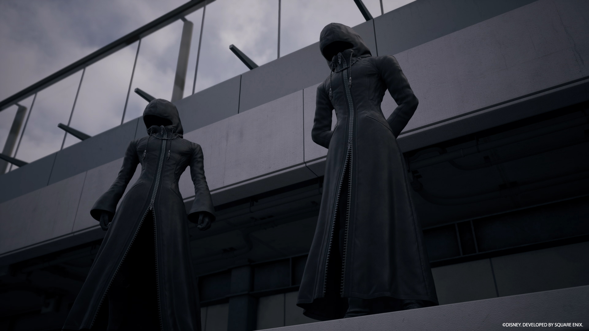 Jetzt in Entwicklung: KINGDOM HEARTS IV und Missing-Link; Dark Road Finale ab August 2022! 37 Black Coats, probably the Master of Masters and Luxu, in KINGDOM HEARTS IV