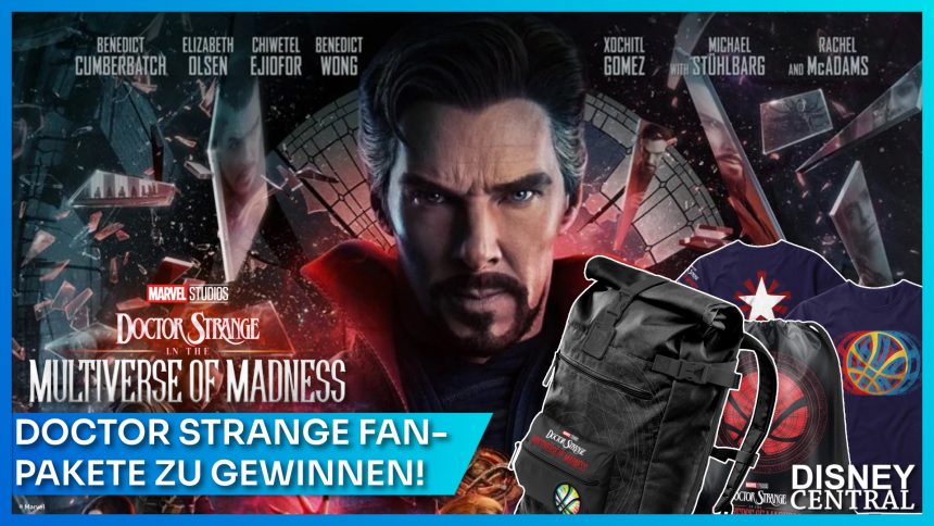 Verlosung: Gewinnt bei uns exklusive Fanpakete zu DOCTOR STRANGE IN THE MULTIVERSE OF MADNESS! Jetzt mitmachen!
