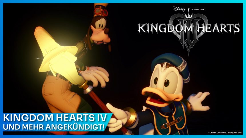 Jetzt in Entwicklung: KINGDOM HEARTS IV und Missing-Link; Dark Road Finale ab August 2022!