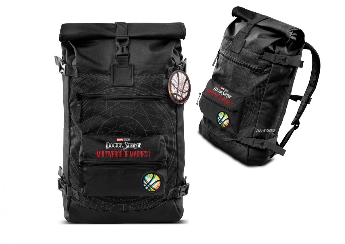 Verlosung: Gewinnt bei uns exklusive Fanpakete zu DOCTOR STRANGE IN THE MULTIVERSE OF MADNESS! Jetzt mitmachen! 4 Doctor Strange in the Multiverse of Madness Backpack / Rucksack