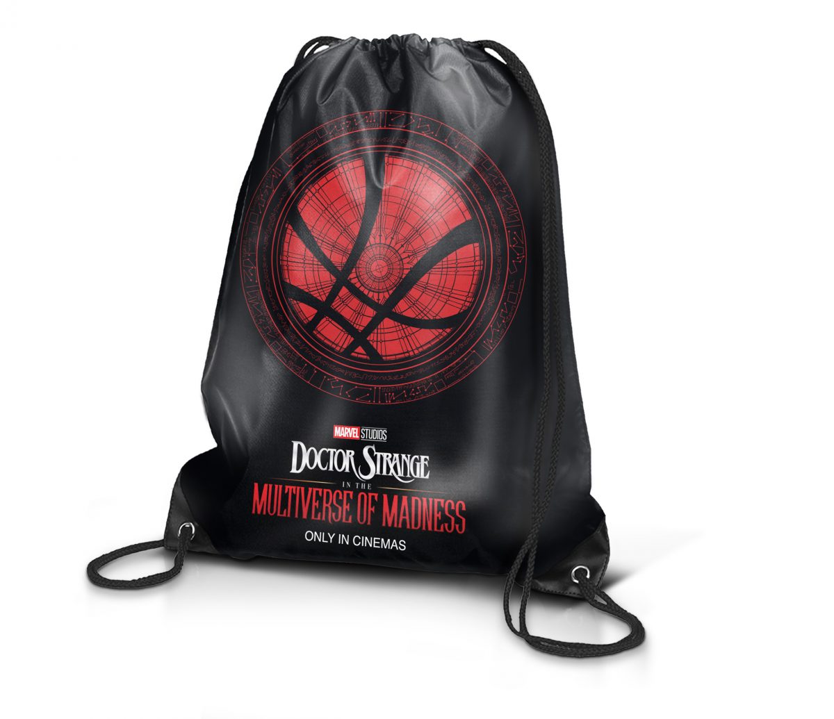 Verlosung: Gewinnt bei uns exklusive Fanpakete zu DOCTOR STRANGE IN THE MULTIVERSE OF MADNESS! Jetzt mitmachen! 5 Doctor Strange in the Multiverse of Madness Sportbeutel