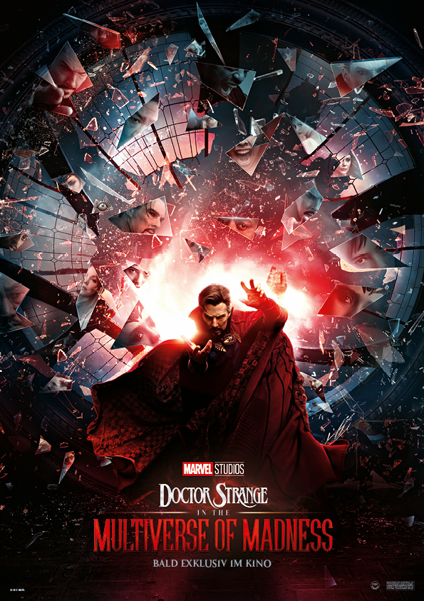 Doctor Strange in seiner verhexten Fortsetzung - Marvels Multiverse of Madness Review 10 DOCTOR STRANGE IN THE MULTIVERSE OF MADNESS Poster