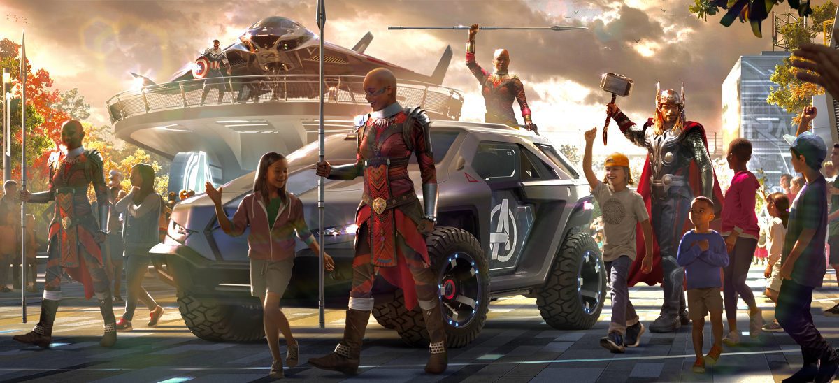 Die große Marvel AVENGERS CAMPUS Eröffnung am 20. Juli 2022 - Alle Details zum brandneuen Superhelden Land in Disneyland Paris! 23 Marvel Super Heroes und Avengers Vehicle in Marvel Avengers Campus in Disneyland Paris