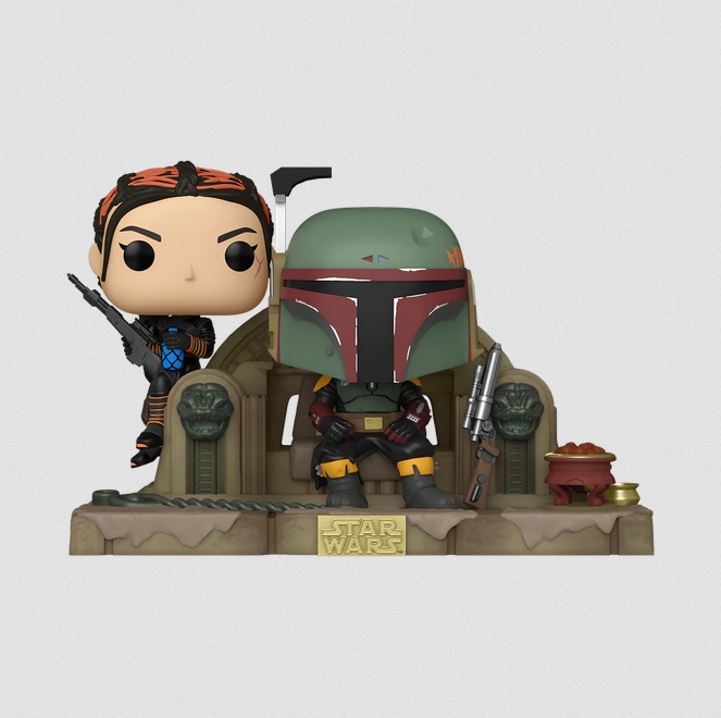 Funko Pop Boba Fett and Fennec Shand