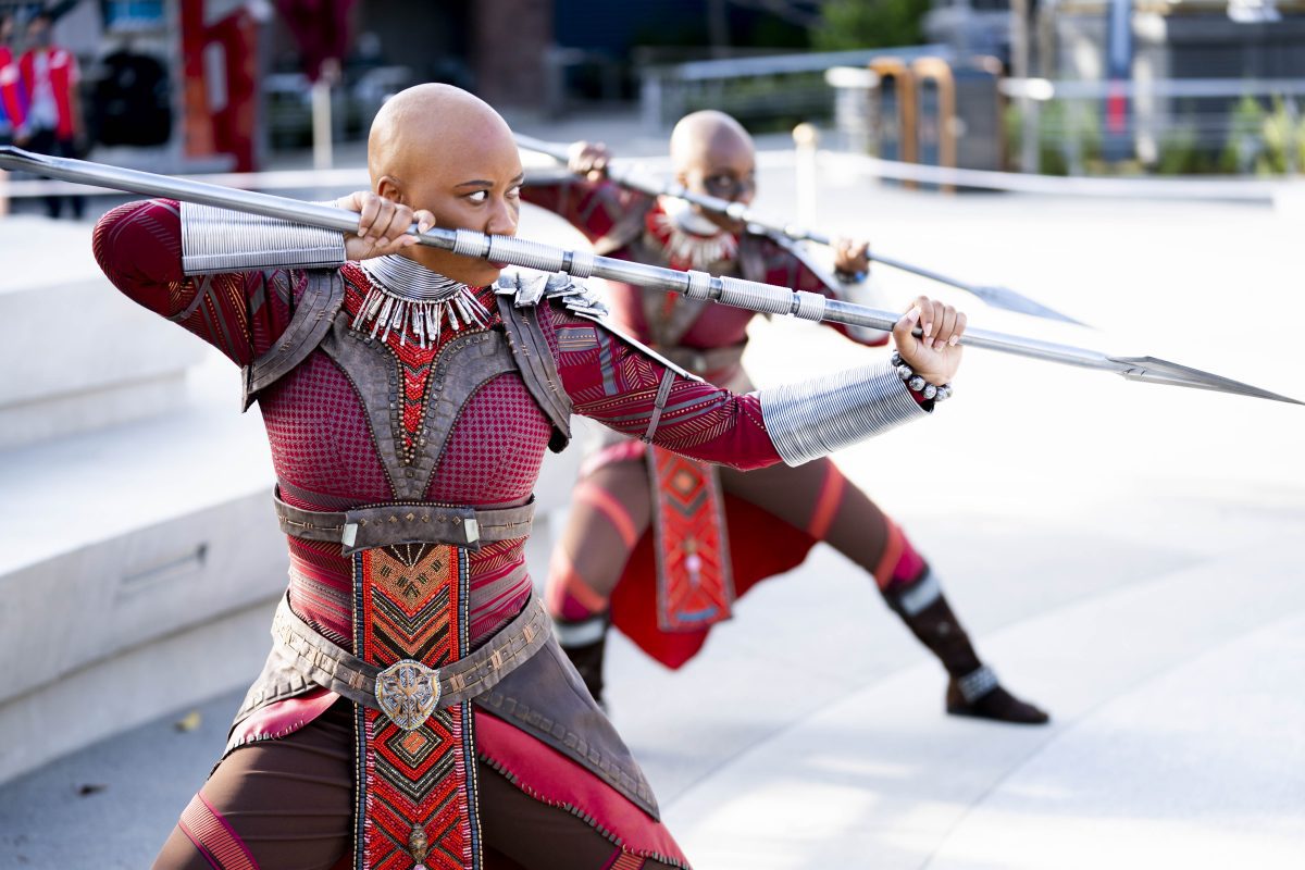 Die große Marvel AVENGERS CAMPUS Eröffnung am 20. Juli 2022 - Alle Details zum brandneuen Superhelden Land in Disneyland Paris! 20 Dora Milaje in Marvel Avengers Campus in Disneyland Paris