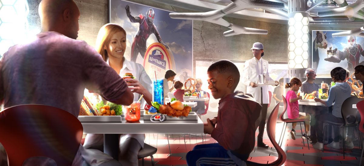 Die große Marvel AVENGERS CAMPUS Eröffnung am 20. Juli 2022 - Alle Details zum brandneuen Superhelden Land in Disneyland Paris! 32 PYM Kitchen in Marvel Avengers Campus in Disneyland Paris