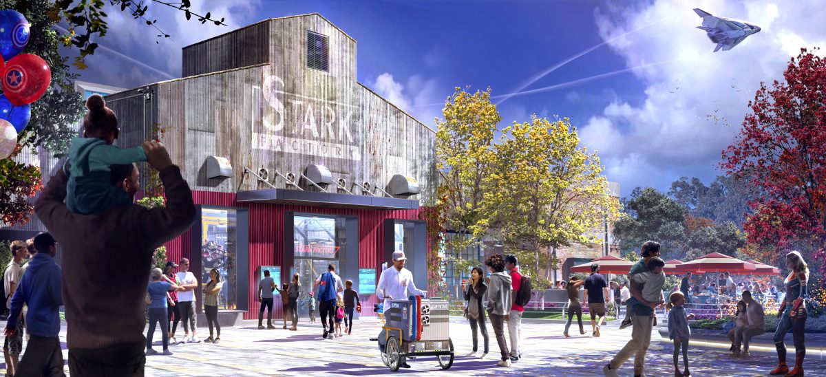 Die große Marvel AVENGERS CAMPUS Eröffnung am 20. Juli 2022 - Alle Details zum brandneuen Superhelden Land in Disneyland Paris! 36 Stark Factory in Marvel Avengers Campus in Disneyland Paris