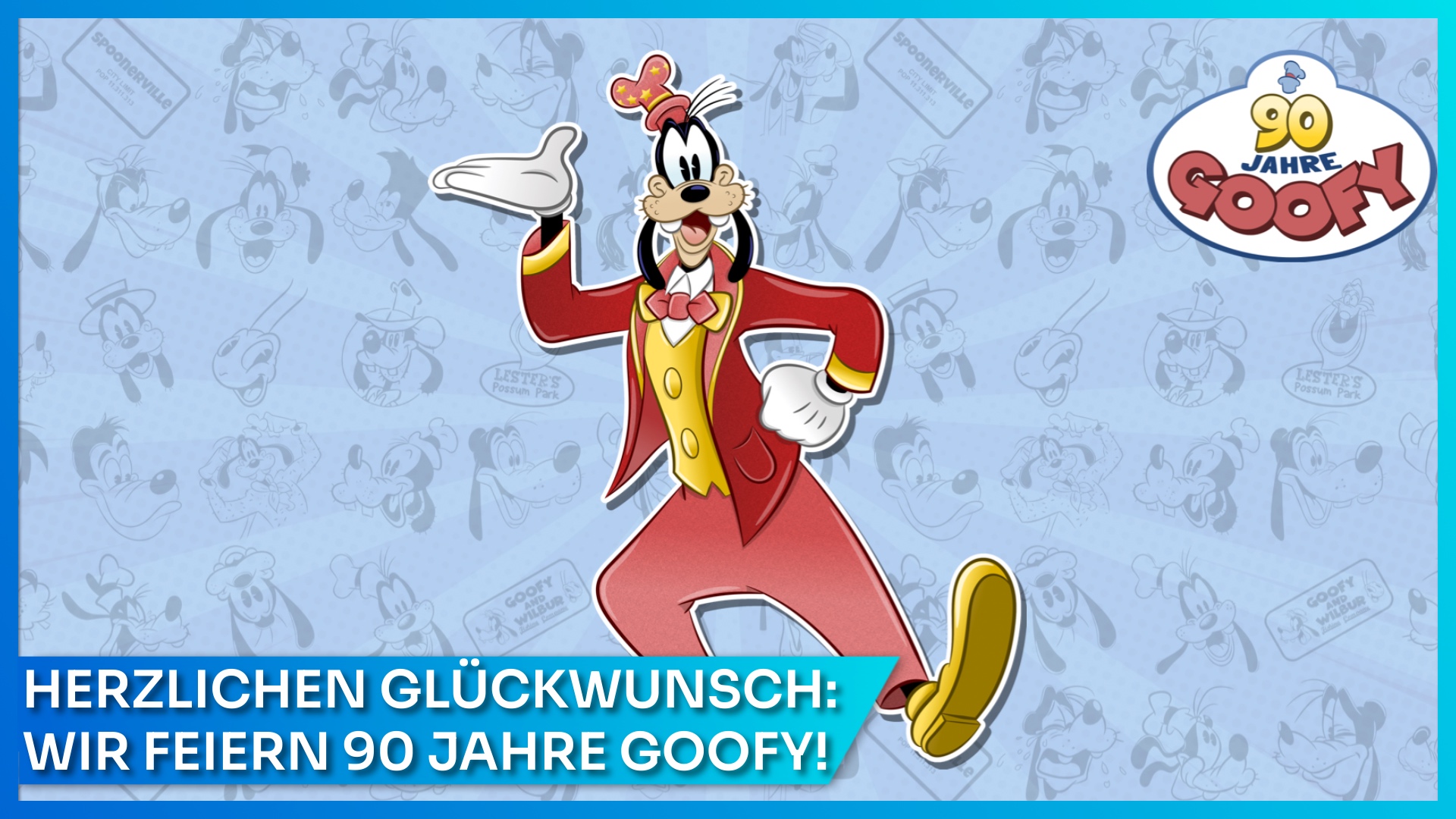 90 Jahre Goofy