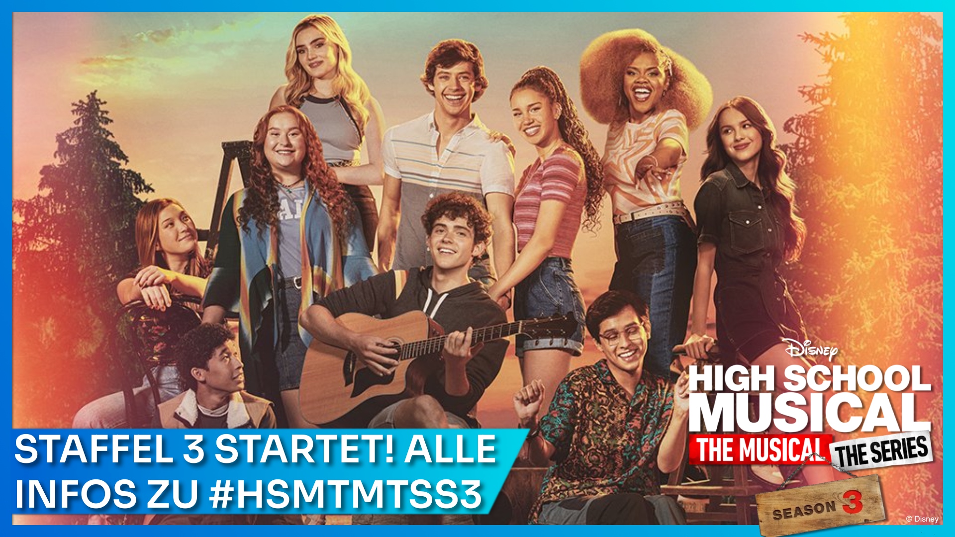 High School Musical: Das Musical: Die Serie Staffel 3 mit Olivia Rodrigo und Joshua Bassett auf Disney+