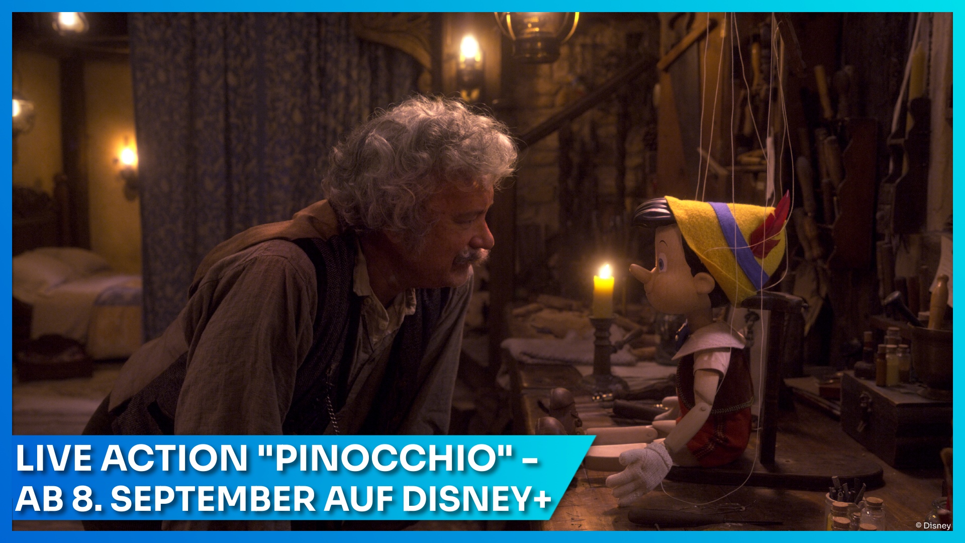 Live Action Pinocchio Trailer Disney+