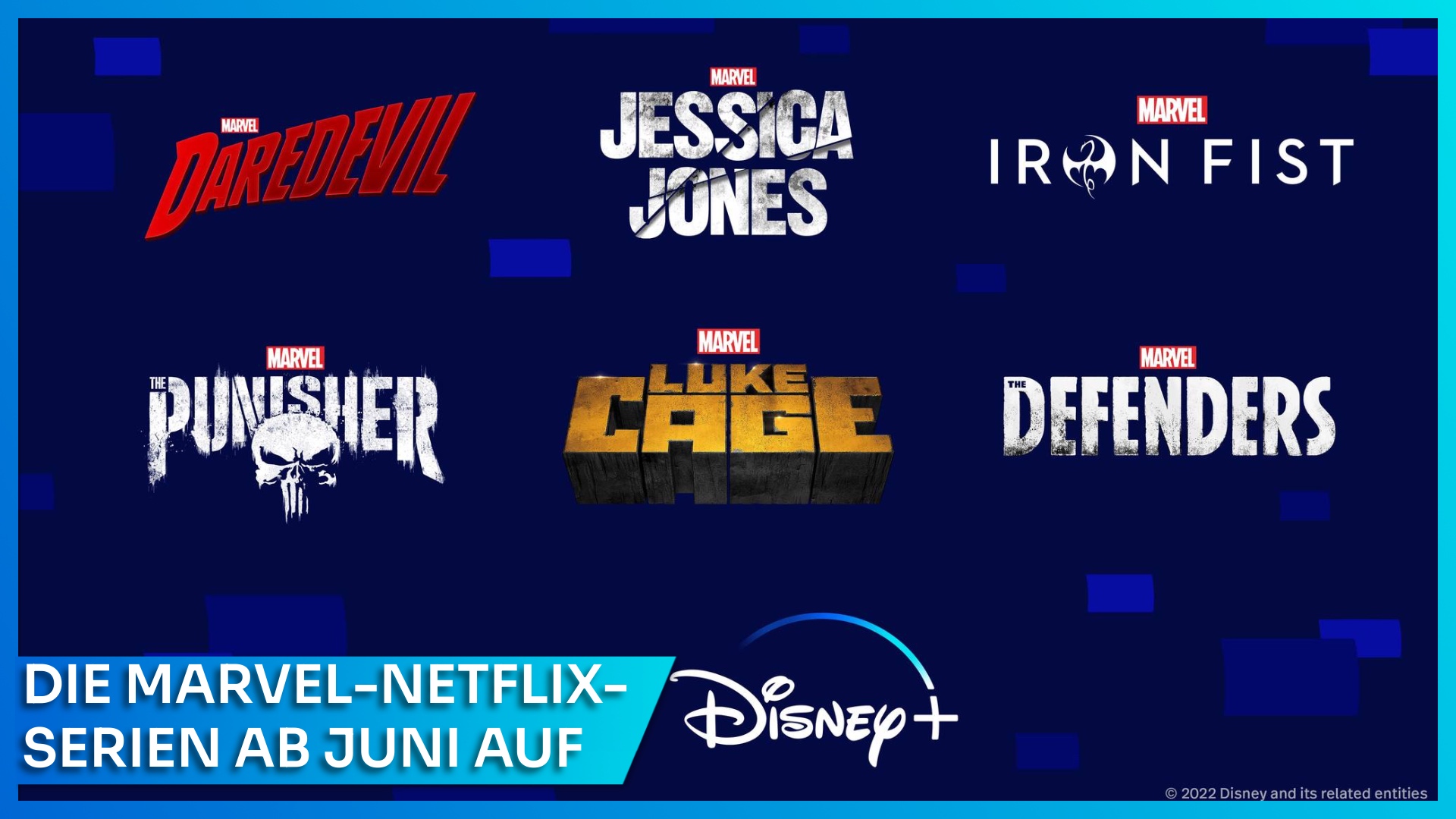 Netflix Marvel Serien auf Disney+