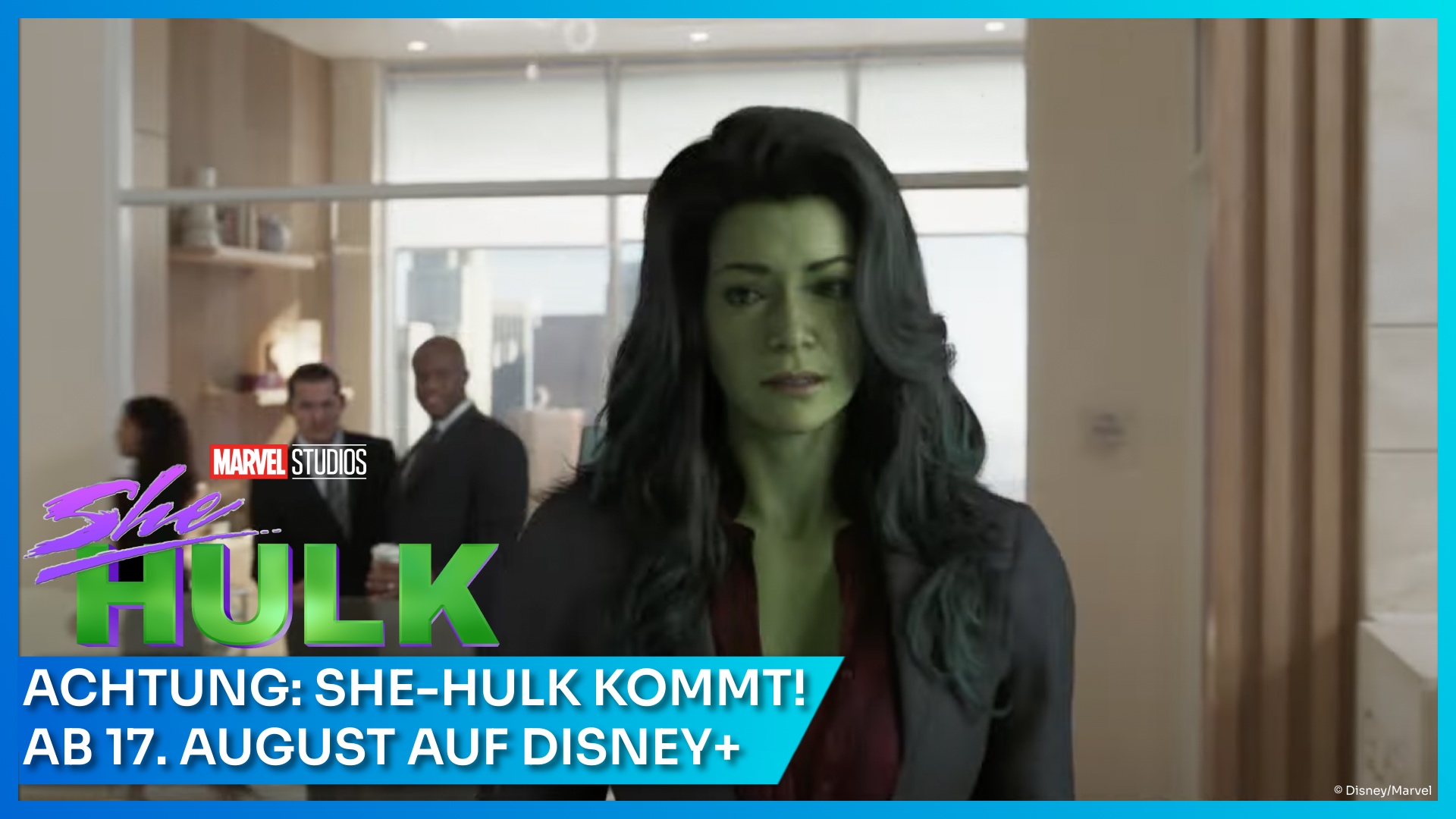 Jennifer Walters in Marvel Studios' "She-Hulk: Die Anwältin" auf Disney+
