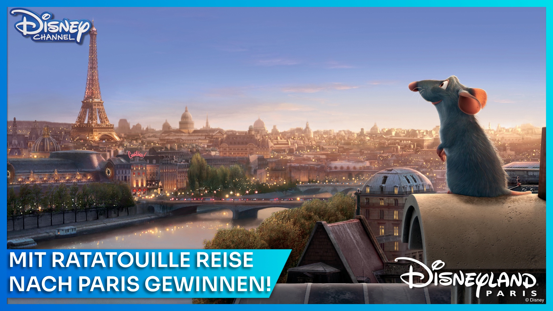 Disneyland Paris Ratatouille Gewinnspiel im Disney Channel