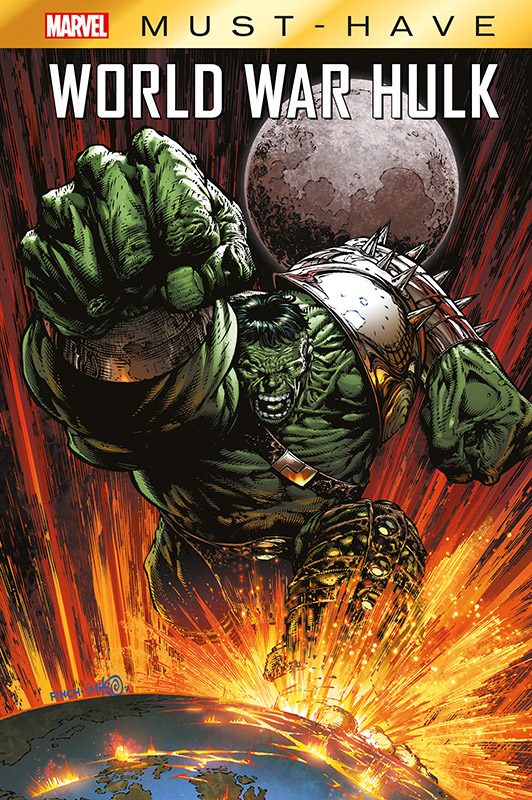 marvel must have world war hulk cover