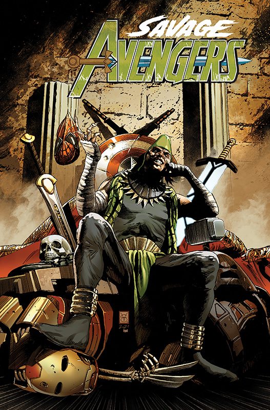 savage avengers 5 cover